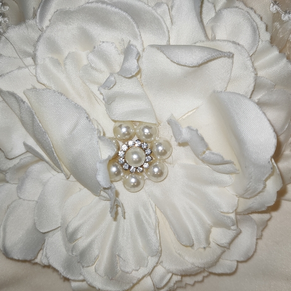 Cinderella new w/tag girl Christmas off-white formal dress size 8 - Picture 3 of 5